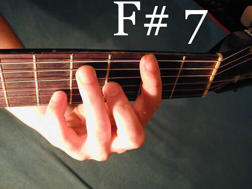F# 7 jako příklad sedmičkového baré